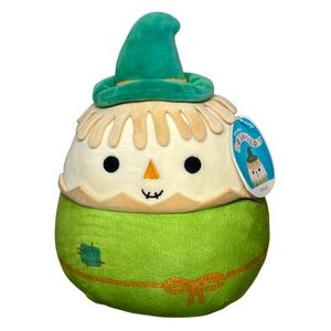 Squishmallows 8" Samuel the Scarecrow 2021 Halloween Plush Soft KellyToy NWT